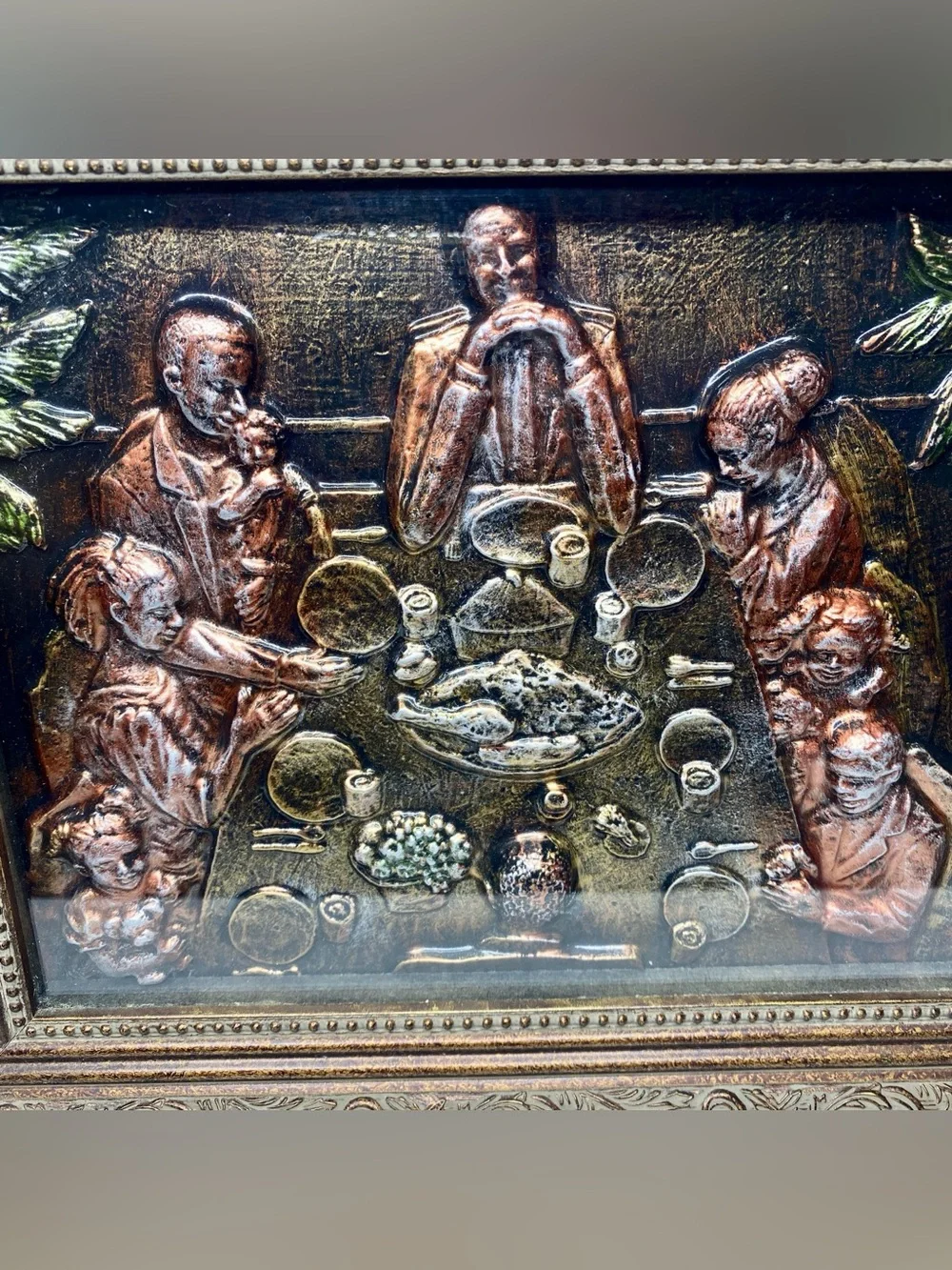 Vintage Framed 3D Shadow Box 